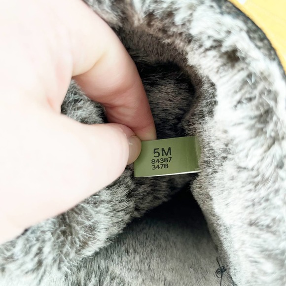 Timberland Brown Lace-Up Boots with Faux Fur - Picture 8 of 9